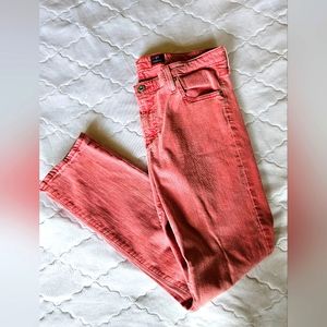 AG coral jeans